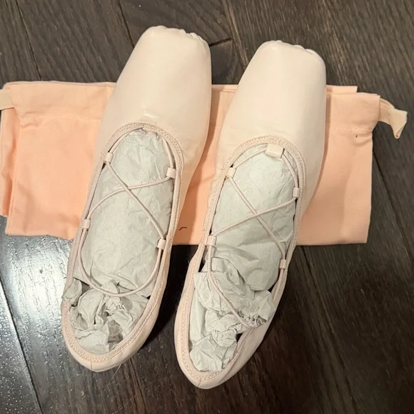 Reformation x NYC Ballet Barbara Ballet Flat Morning Dew Size 9